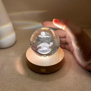 Pearl Seashell Crystal Ball Lamp