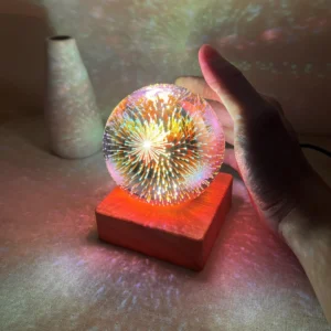 3D Firework Effect Starlight Sphere Night Light