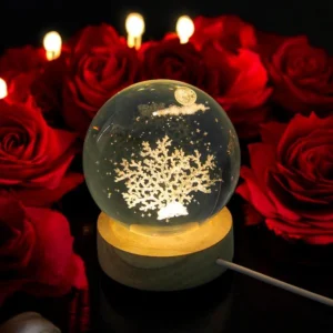 Enchanted Tree 3D Crystal Night Light