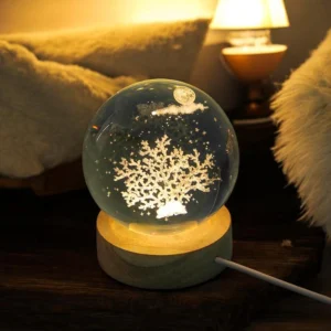 Enchanted Tree 3D Crystal Night Light