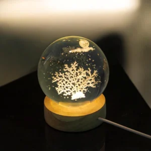 Enchanted Tree 3D Crystal Night Light