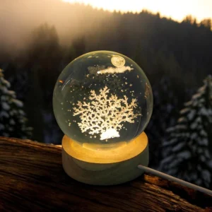 Enchanted Tree 3D Crystal Night Light